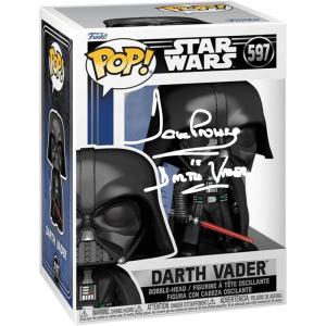 imageDavid Prowse Darth Vader 597 Facsimile Signed Reprint Laser Autographed Funko POP Movies Star Wars Figurine with Protector Case