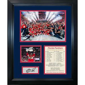imageFramed 20242025 Florida Panthers Stanley Cup Champions Sam Bennett Facsimile Laser Engraved Signature Auto Hockey 11quotx14quot Photo Sig Collage