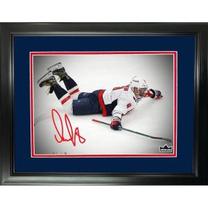 imageFramed Alexander Alex Ovechkin 895 Career Goals Record Washington Capitals Facsimile Laser Engraved Signature Auto 11quotx14quotHockey Photo HOFSM Holo