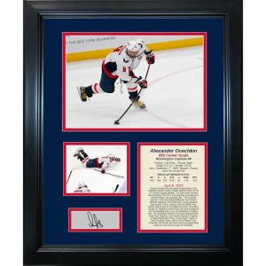 imageFramed Alexander Ovechkin 895 Career Goals Record Facsimile Laser Engraved Signature Auto Washington Capitals 11quotx14quot Hockey Photo Sig Collage