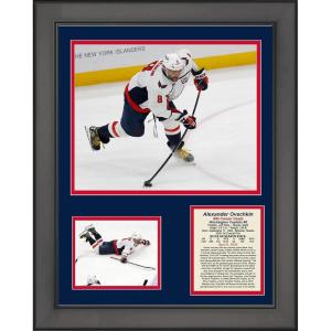 imageFramed Alexander Ovechkin 895 Career Goals Record Washington Capitals 11quotx14quot Hockey Three Photo Collage
