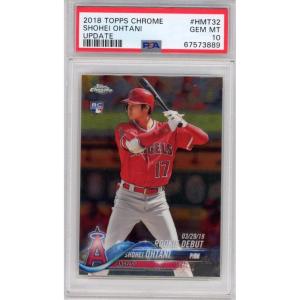 imageGraded 2018 Topps Chrome Update Shohei Ohtani HMT32 Rookie RC Baseball Card PSA 10 Gem Mint