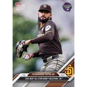 imageHall of Fame Sports Memorabilia 2024 Topps Now Fernando Tatis Jr ASGFT 24 All Star Game San Diego Padres Baseball Card
