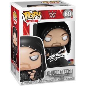 imageMark William Calaway The Undertaker 69 Facsimile Signed Reprint Laser Autographed Funko POP WWE Wrestling Figurine with Protector Case