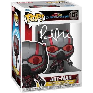imagePaul Rudd AntMan 1137 Facsimile Signed Reprint Laser Autographed Funko POP Movies Marvel Figurine with Protector Case
