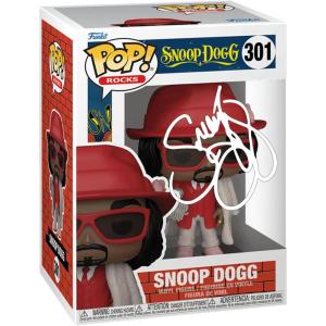 imageSnoop Dogg with Fur Coat 301 Facsimile Signed Reprint Laser Autographed Funko POP Rocks Figurine with Protector Case