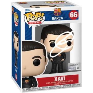 imageXavi Hernandez 66 Facsimile Signed Reprint Laser Autographed Funko POP Soccer FC Barcelona Figurine with Protector Case
