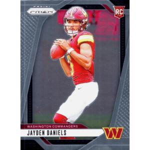 image2024 Panini Prizm Jayden Daniels 347 Washington Commanders Rookie RC Football Card