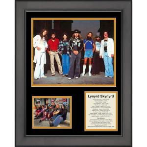 imageFramed Lynyrd Skynyrd Discography 11quotx14quot Music Three Photo Collage