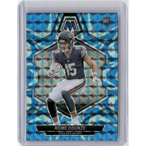 imageVintage 2024 Panini Mosaic Reactive Blue Rome Odunze 309 Rookie RC Football Card