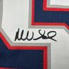 imageFacsimile Autographed Mike Vrabel New England Blue Reprint Laser Auto Football Jersey Size Mens XL