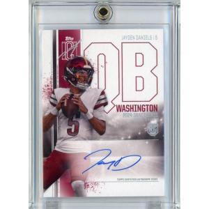 image2024 Topps Signature Class Jayden Daniels RCAJD Auto Rookie RC Football Card