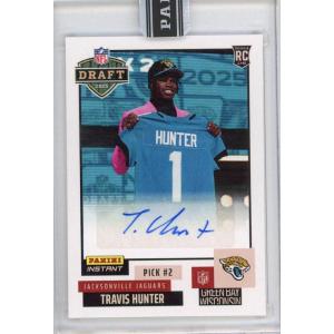 image2025 Panini Instant NFL Travis Hunter DN2 Draft Night Auto Rookie RC Football Card