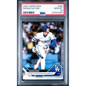 imageGraded 2025 Topps Now Shohei Ohtani 298 Baseball Card PSA 10 Gem Mint
