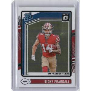 imageVintage 2024 Donruss Optic Ricky Pearsall 284 Rookie RC Football Card