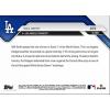 image2025 Topps Now Will Smith 924 11th Inning Go Ahead Home Run Seals Game 7 Victory Los Angeles Dodgers Baseball Card