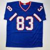 imageAutographedSigned Andre Reed Buffalo Blue Football Jersey PSADNA COA
