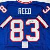 imageAutographedSigned Andre Reed Buffalo Blue Football Jersey PSADNA COA