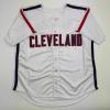 imageAutographedSigned Carlos Baerga Cleveland White Baseball Jersey Beckett BAS COA