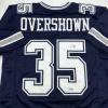 imageAutographedSigned DeMarvion Overshown Dallas Blue Football Jersey JSA COA