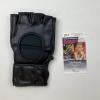 imageAutographedSigned Dustin Poirier The Diamond Black UFC MMA Glove Ultimate Fighting Beckett BAS COA