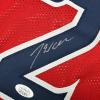 imageAutographedSigned John Wall Washington Red Basketball Jersey JSA COA