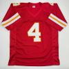 imageAutographedSigned Rashee Rice Kansas City Red Football Jersey Beckett BAS COA