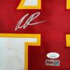 imageAutographedSigned Rashee Rice Kansas City White Football Jersey JSA COA