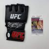 imageAutographedSigned Dustin Poirier The Diamond Black UFC MMA Glove Ultimate Fighting Beckett BAS COA