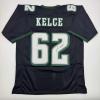 imageAutographedSigned Jason Kelce Philadelphia Black Football Jersey JSA COA