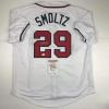 imageAutographedSigned John Smoltz Atlanta White Baseball Jersey JSA COA