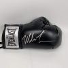 imageAutographedSigned Mike Tyson Imperfect Black Everlast Boxing Glove Athlete Hologram COA