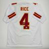 imageAutographedSigned Rashee Rice Kansas City White Football Jersey JSA COA