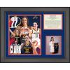 imageFramed Caitlin Clark 2024 WNBA Draft 1st Overall Pick Basketball 11quotx14quot Three Photo Collage