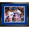 imageFramed Freddie Freeman ampamp Mookie Betts Dual Los Angeles Dodgers Facsimile Laser Engraved Signature Auto 11quotx14quot Baseball Photo HOFSM Holo