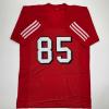 imageAutographedSigned George Kittle San Francisco Red Alternate Football Jersey Beckett BAS COA