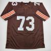 imageAutographedSigned Joe Thomas Cleveland Brown Football Jersey JSA COA