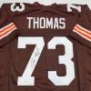 imageAutographedSigned Joe Thomas Cleveland Brown Football Jersey JSA COA
