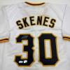 imageAutographedSigned Paul Skenes Pittsburgh White Baseball Jersey JSA COA