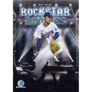 image2025 Topps Bowman Chrome Roki Sasaki RR20 Rockstar Rookies Los Angeles Dodgers Rookie RC Baseball Card