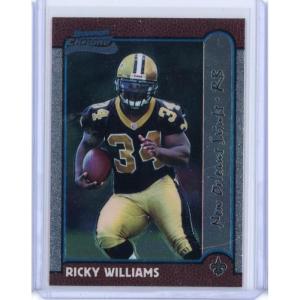 imageVintage 1999 Bowman Chrome Ricky Williams 182 Rookie RC Football Card