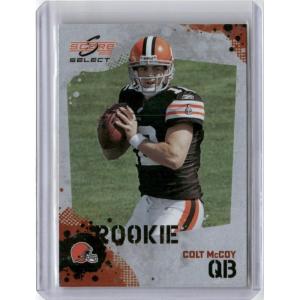 imageVintage 2010 Score Select Colt McCoy 4 Rookie RC Football Card