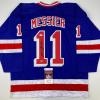 imageAutographedSigned Mark Messier New York Blue Hockey Jersey JSA COA