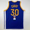 imageAutographedSigned Stephen Steph Curry Golden State Blue Basketball Jersey JSA COA