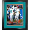 imageFramed Tyreek Hill ampamp Jaylen Waddle Miami Dolphins Dual Facsimile Laser Engraved Signature Auto 11quotx14quot Football Photo HOFSM Holo