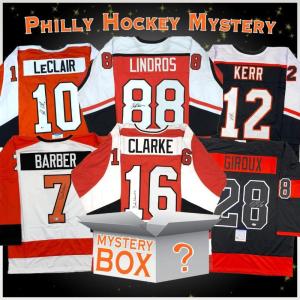 imageAutographedSigned Philadelphia Hockey Jersey Mystery Box with PSA JSA or Beckett COA