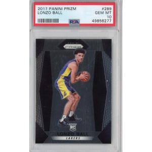 imageGraded 201718 Panini Prizm Lonzo Ball 289 Rookie RC Basketball Card PSA 10 Gem Mint