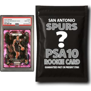 imageSan Antonio Spurs PSA 10 Graded Rookie Card Mystery Pack