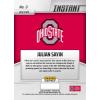 image2025 Panini Instant NIL Julian Sayin 3 Just Sayin Buckeyes Turn to Blue Chip QB Ohio State Buckeyes Rookie RC Football Card