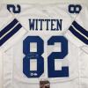 imageAutographedSigned Jason Witten Dallas White Football Jersey JSA COA